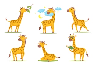 cartoon giraffe