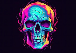 Skull illustrations