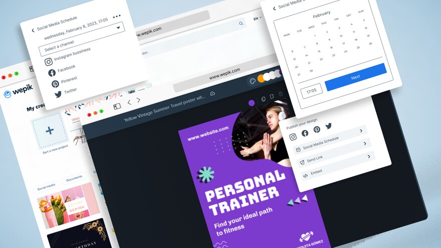 Introducing Wepik’s new Social Media Scheduler: Save time and work on posting