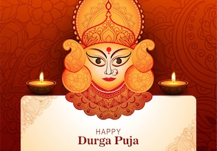 Durga Puja social media posts