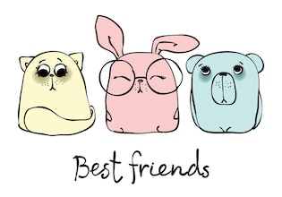 Best friend drawings