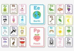 Alphabet flashcards