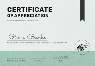 certificate templates