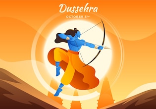 Dussehra clipart