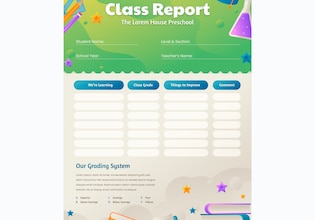 School report card