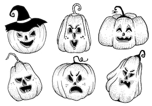 pumpkin drawings