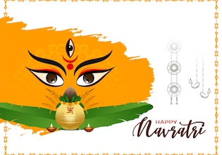 Navratri social media posts