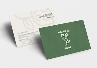 blank business cards