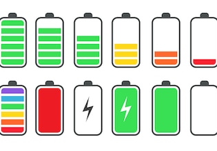 Battery symbols