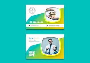 real estate business cards