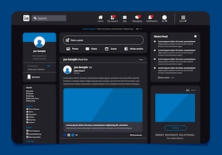 linkedin mockups