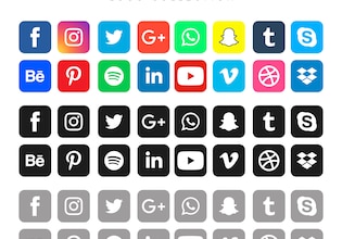 Social Media logos