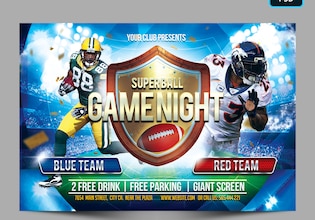 game night flyers