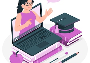 online education vectors