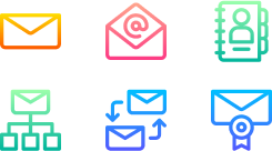 envelope icons