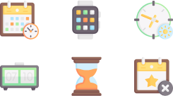 time icons